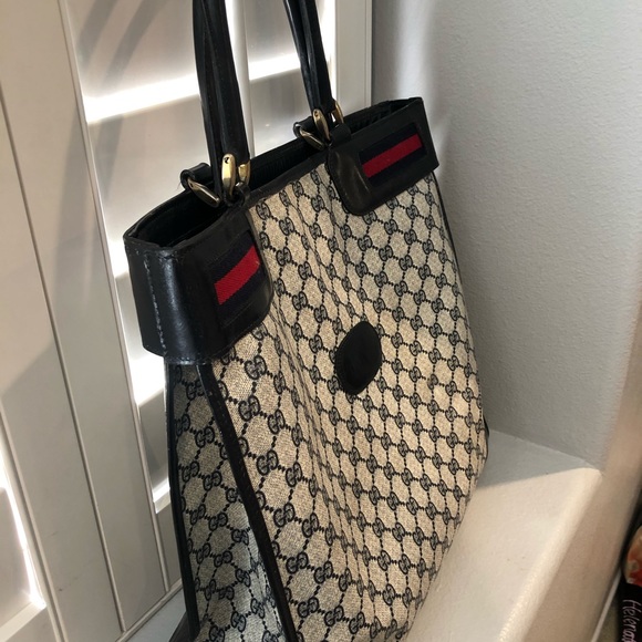 ✨Rare✨Vintage 70s Gucci Monogram Canvas Purse - Picture 4 of 16